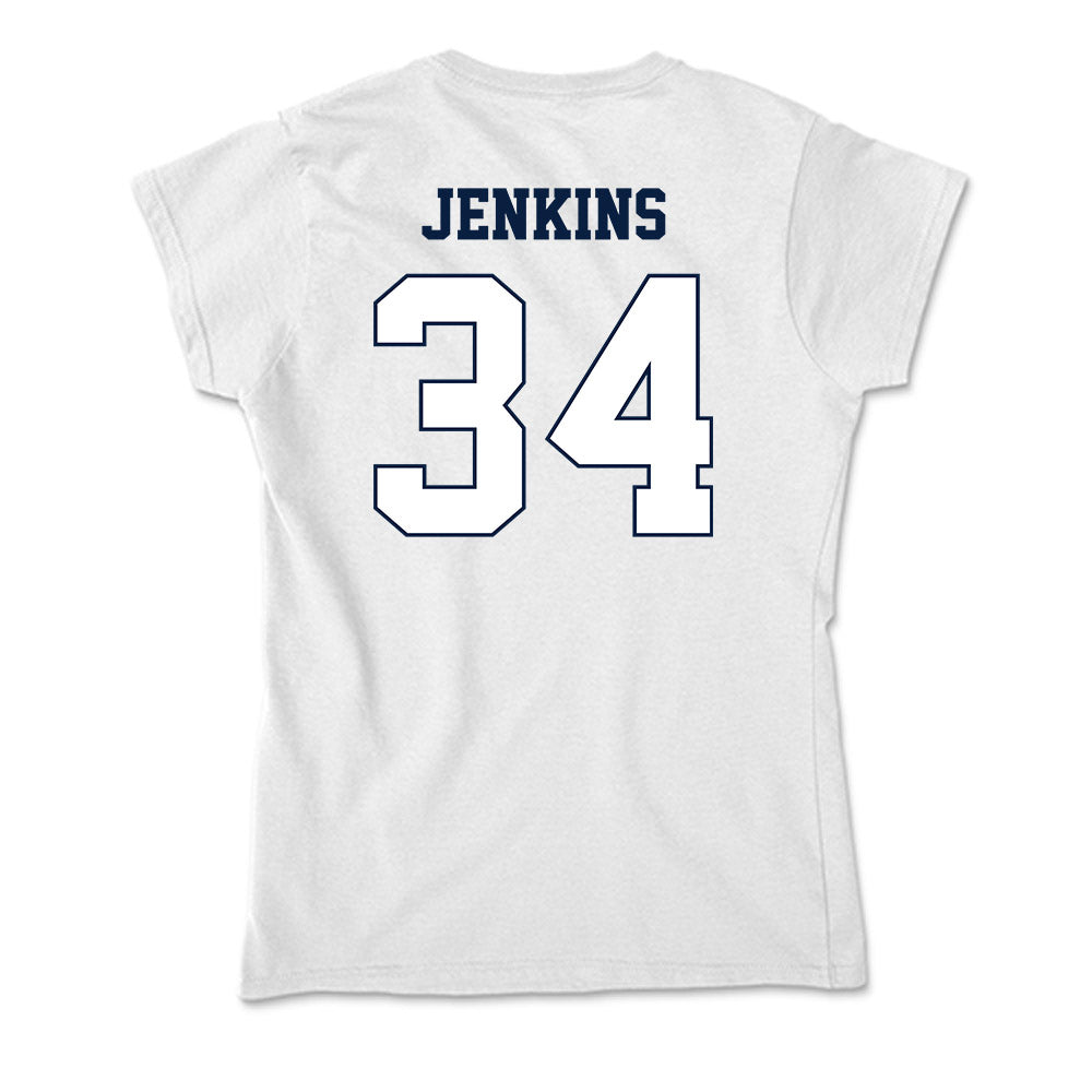 Monmouth - NCAA Men's Lacrosse : Jaeden Jenkins - Soft Style Women’s T-Shirt-1
