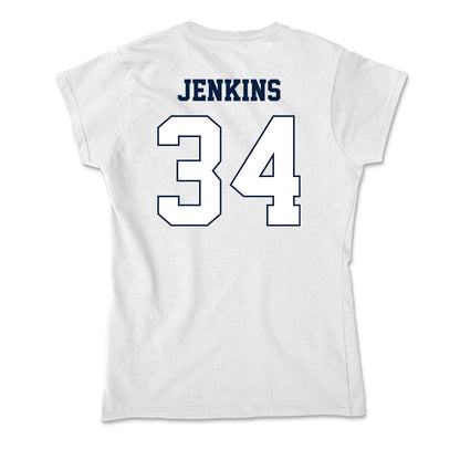 Monmouth - NCAA Men's Lacrosse : Jaeden Jenkins - Soft Style Women’s T-Shirt-1