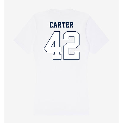 Monmouth - NCAA Football : Nolan Carter - Women's V-Neck T-Shirt-1