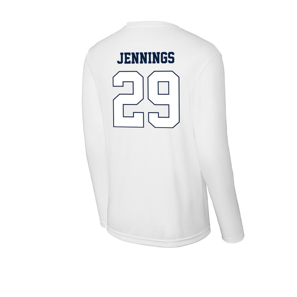 Monmouth - NCAA Football : Elijah Jennings - Activewear Long Sleeve T-Shirt-1