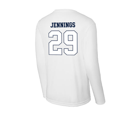 Monmouth - NCAA Football : Elijah Jennings - Activewear Long Sleeve T-Shirt-1