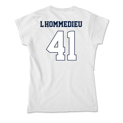 Monmouth - NCAA Men's Lacrosse : Benjamin L'Hommedieu - Soft Style Women’s T-Shirt-1