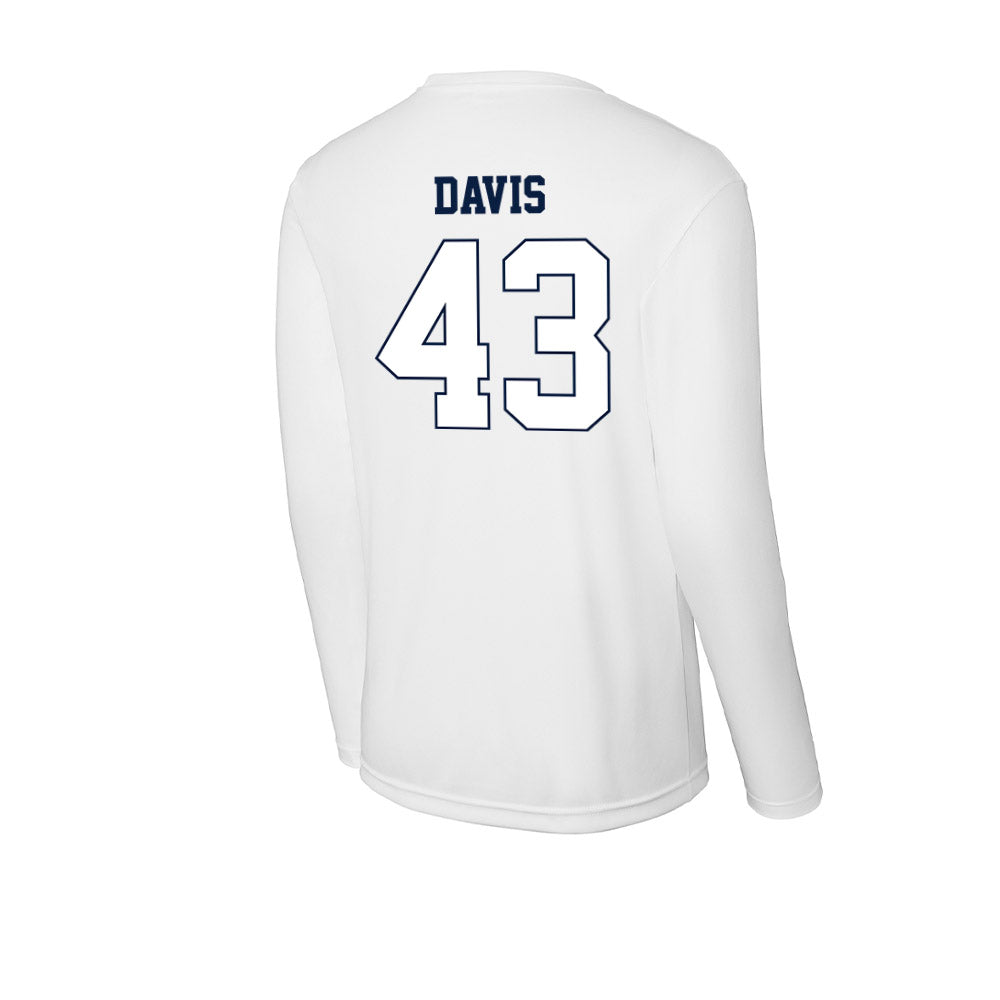 Monmouth - NCAA Football : Jake Davis - Activewear Long Sleeve T-Shirt-1