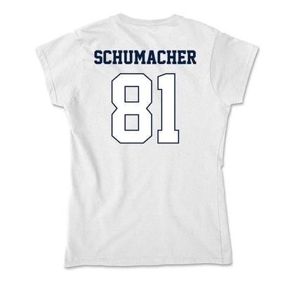Monmouth - NCAA Football : Mike Schumacher - Soft Style Women’s T-Shirt-1