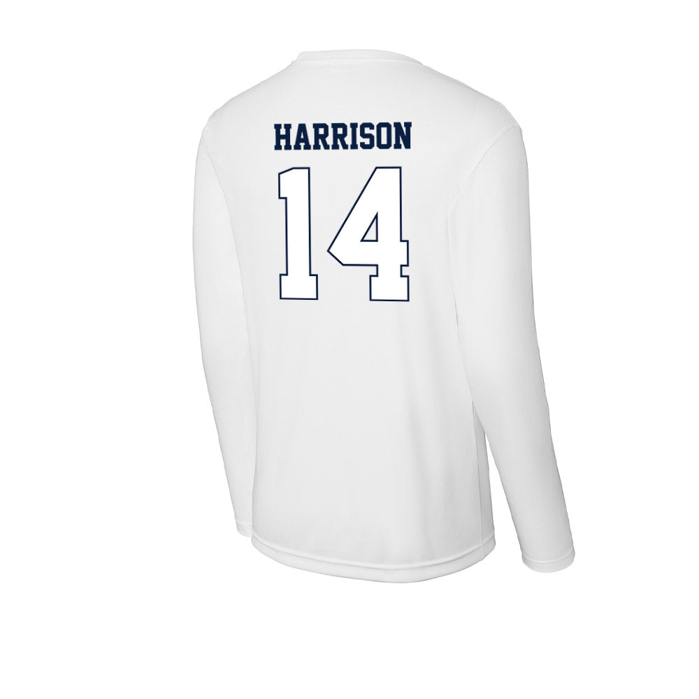Monmouth - NCAA Football : Christian Harrison - Activewear Long Sleeve T-Shirt-1