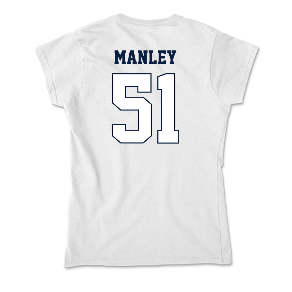 Monmouth - NCAA Men's Lacrosse : Tommy Manley - Soft Style Women’s T-Shirt-1