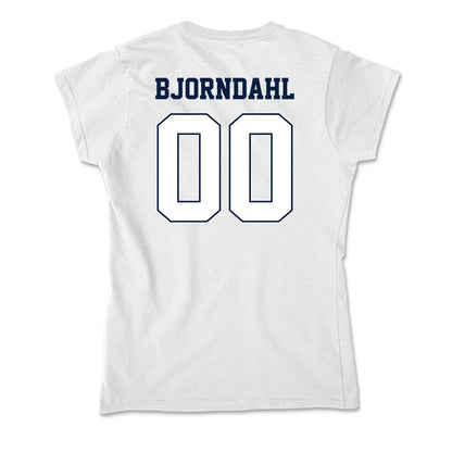 Monmouth - NCAA Women's Soccer : Ava Bjorndahl - Soft Style Women’s T-Shirt-1