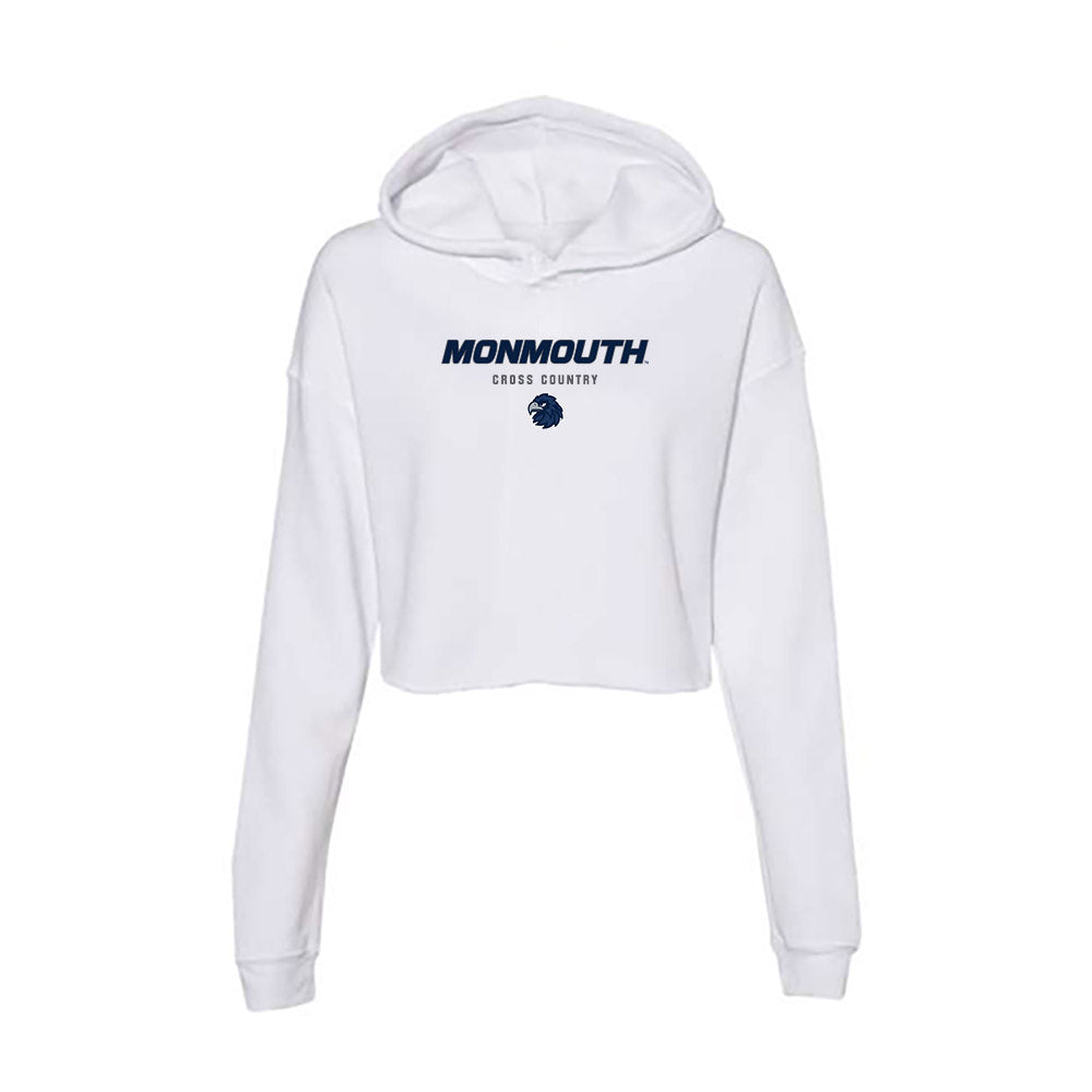 Monmouth - NCAA Women's Cross Country : Payton Campbell - Women's Crop Fleece Hoodie-0