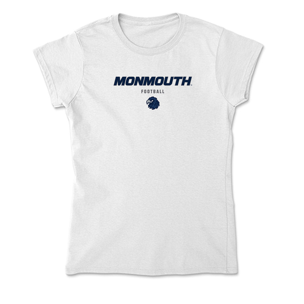 Monmouth - NCAA Football : Josh Duran - Soft Style Women’s T-Shirt-0