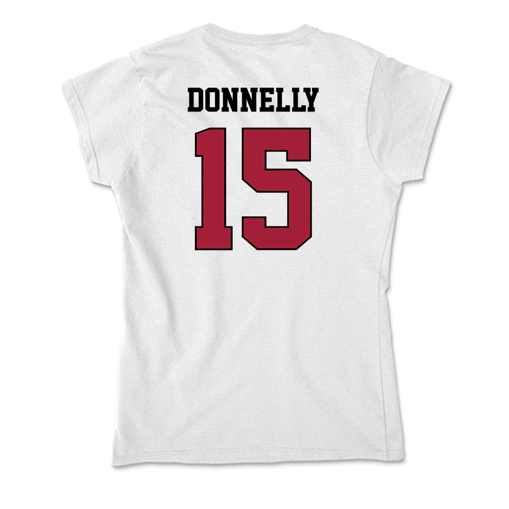 St. Joe's - NCAA Men's Soccer : Aidan Donnelly - Soft Style Women’s T-Shirt-1