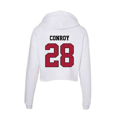 St. Joe's - NCAA Women's Soccer : Lila Conroy - Women's Crop Fleece Hoodie-1
