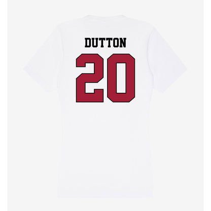 St. Joe's - NCAA Men's Lacrosse : Ben Dutton - Women's V-Neck T-Shirt-1