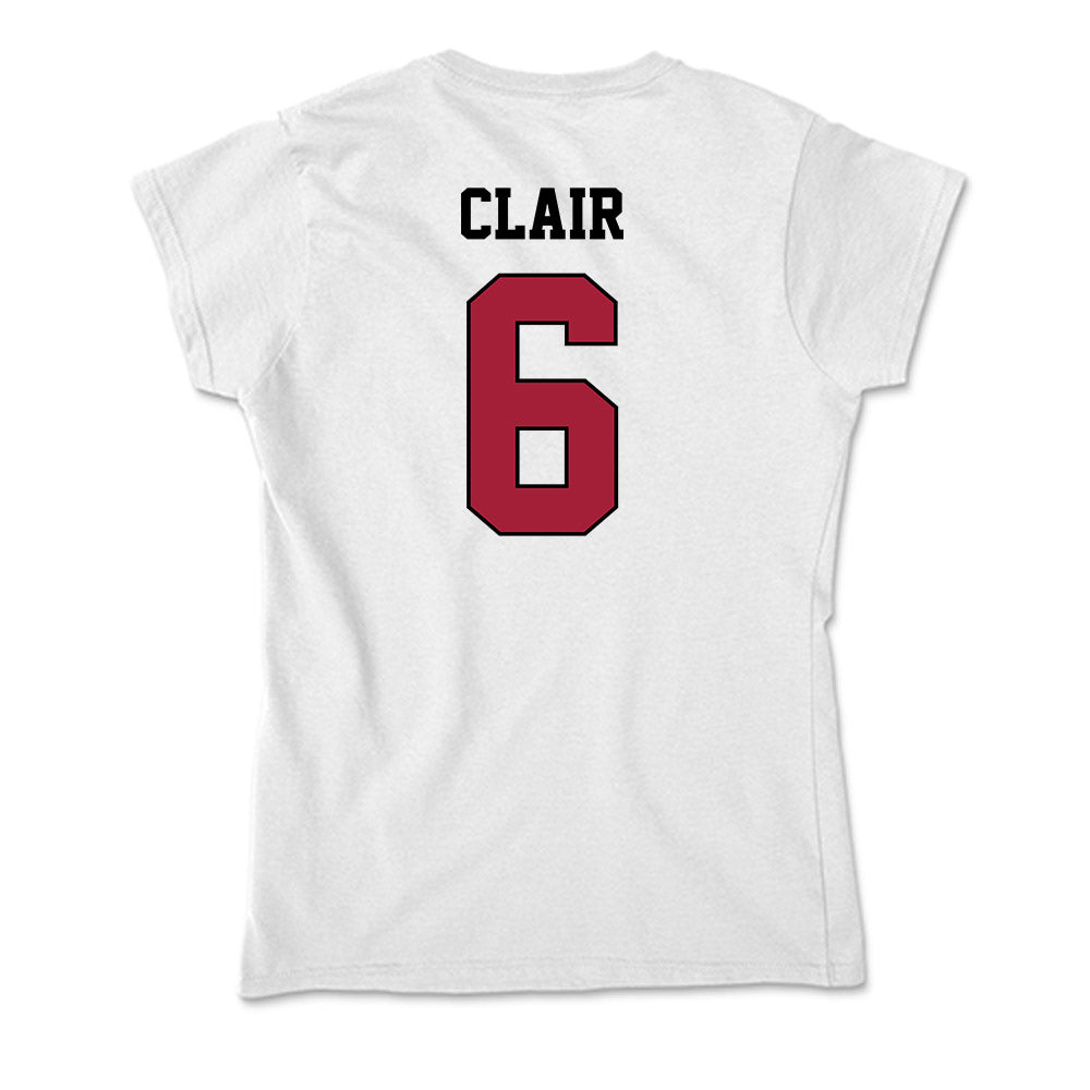 St. Joe's - NCAA Men's Soccer : Conor Clair - Soft Style Women’s T-Shirt-1