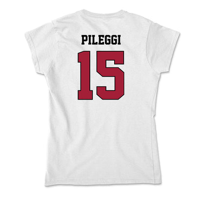 St. Joe's - NCAA Men's Lacrosse : Stevie Pileggi - Soft Style Women’s T-Shirt-1