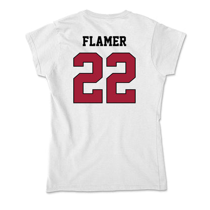St. Joe's - NCAA Men's Basketball : Donovan Flamer - Soft Style Women’s T-Shirt-1