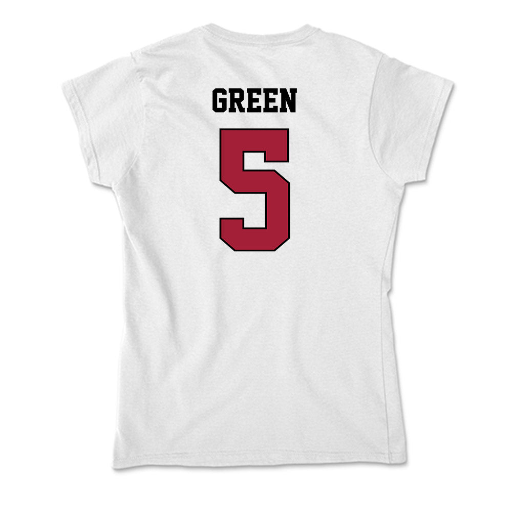 St. Joe's - NCAA Women's Basketball : Jahzara Green - Soft Style Women’s T-Shirt-1