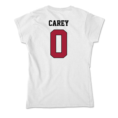 St. Joe's - NCAA Men's Basketball : Logan Carey - Soft Style Women’s T-Shirt-1
