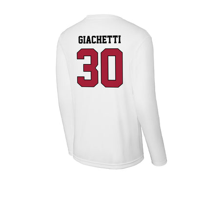 St. Joe's - NCAA Men's Lacrosse : Charlie Giachetti - Activewear Long Sleeve T-Shirt-1
