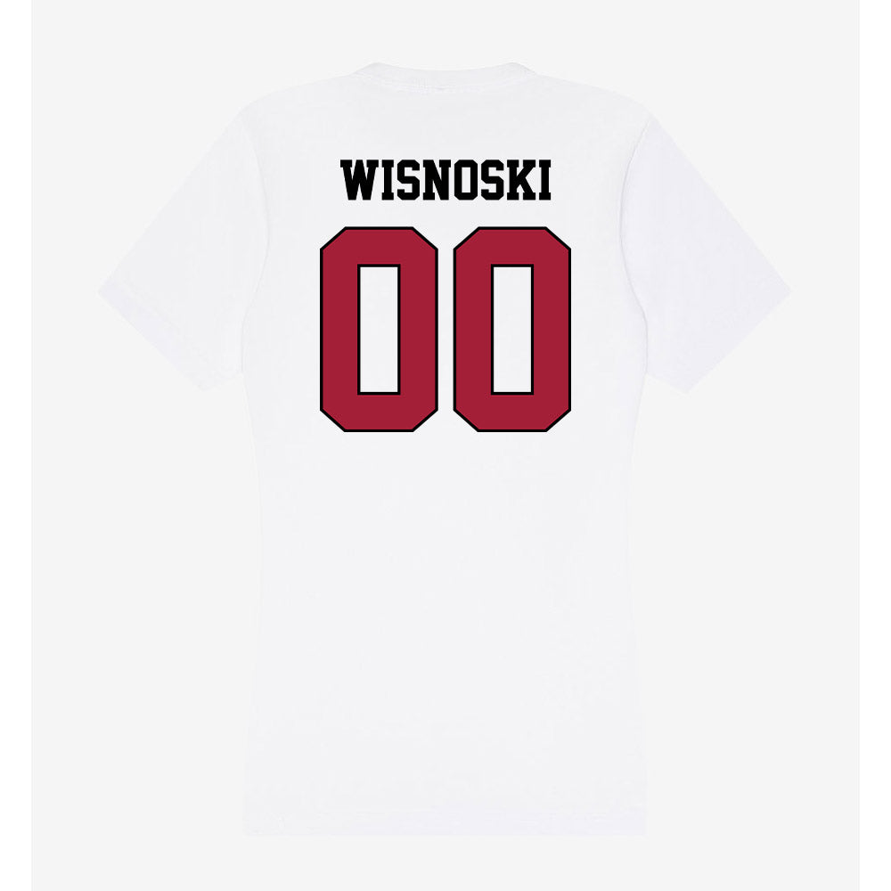 St. Joe's - NCAA Baseball : Gavin Wisnoski - Women's V-Neck T-Shirt-1