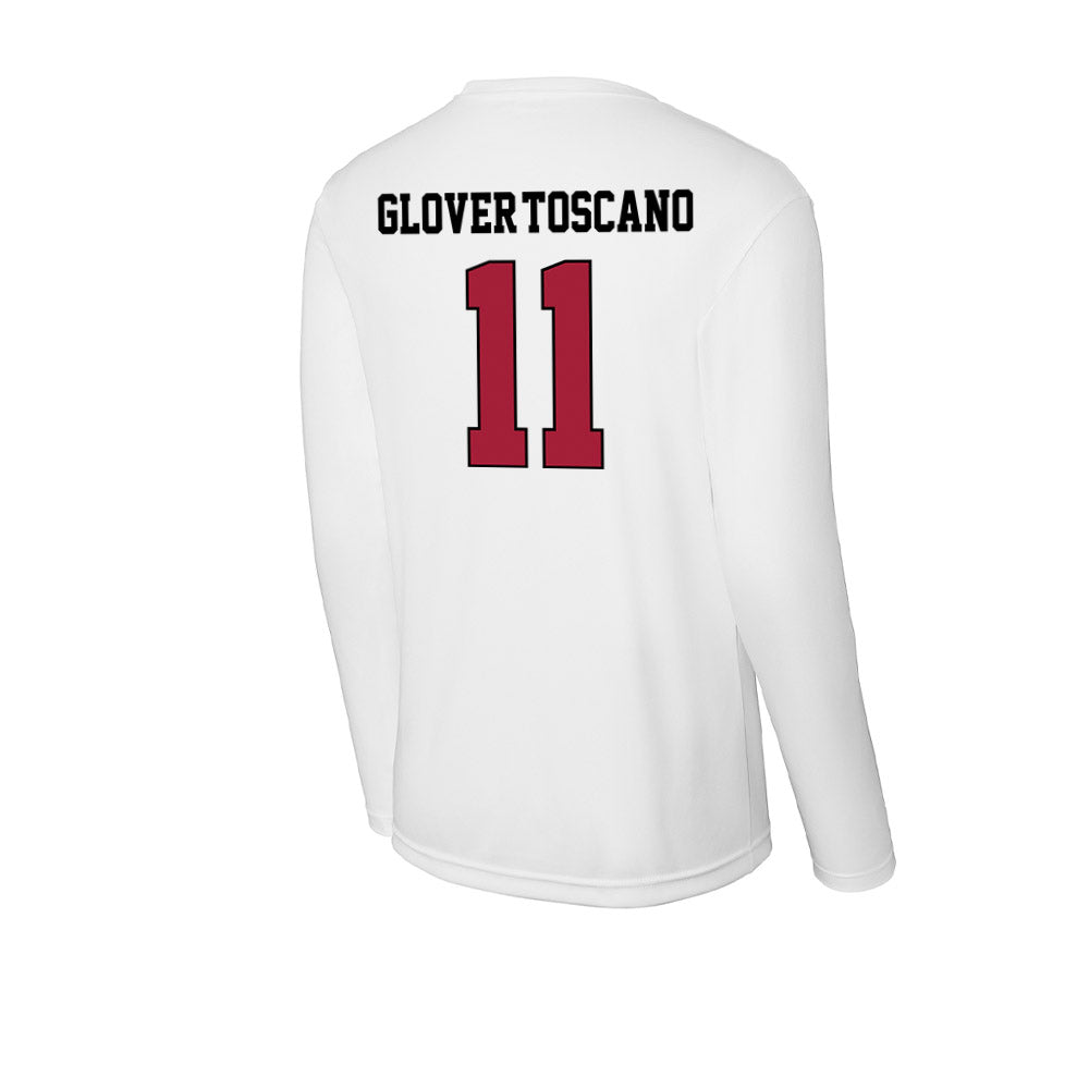 St. Joe's - NCAA Men's Basketball : Jaiden Glover-Toscano - Activewear Long Sleeve T-Shirt-1