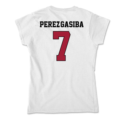 St. Joe's - NCAA Men's Soccer : Sebastian Perez-Gasiba - Soft Style Women’s T-Shirt-1