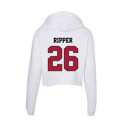 St. Joe's - NCAA Softball : Kayla Ripper - Women's Crop Fleece Hoodie-1