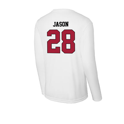 St. Joe's - NCAA Men's Lacrosse : Jesse Jason - Activewear Long Sleeve T-Shirt-1