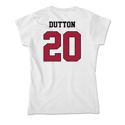 St. Joe's - NCAA Men's Lacrosse : Ben Dutton - Soft Style Women’s T-Shirt-1