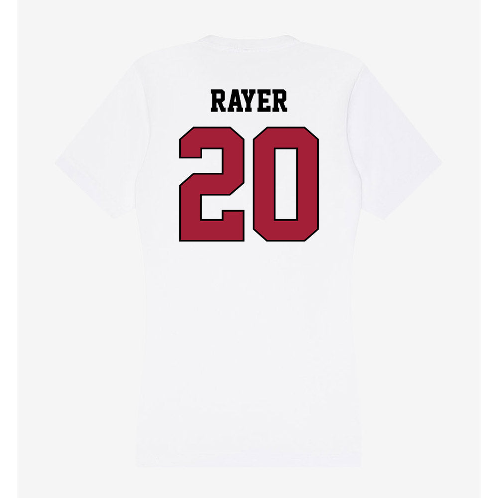 St. Joe's - NCAA Men's Basketball : Billy Rayer - Women's V-Neck T-Shirt-1