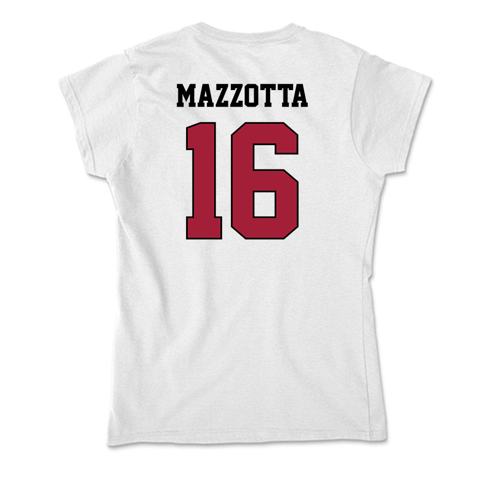 St. Joe's - NCAA Men's Soccer : Matteo Mazzotta - Soft Style Women’s T-Shirt-1