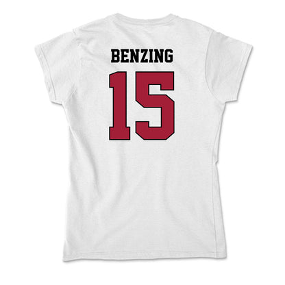St. Joe's - NCAA Women's Soccer : Olivia Benzing - Soft Style Women’s T-Shirt-1