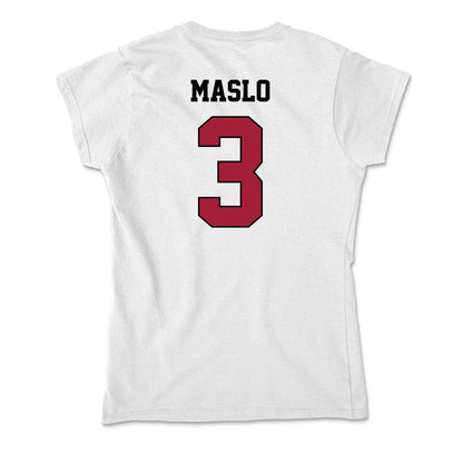 St. Joe's - NCAA Baseball : Augie Maslo - Soft Style Women’s T-Shirt-1