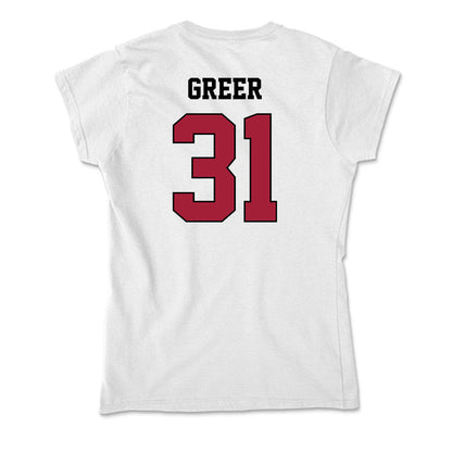 St. Joe's - NCAA Women's Basketball : Lauren Greer - Soft Style Women’s T-Shirt-1