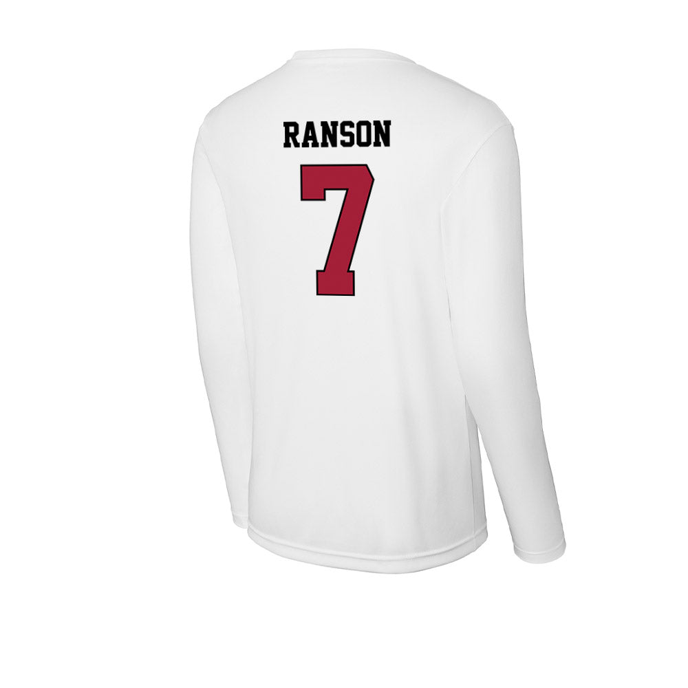 St. Joe's - NCAA Men's Basketball : Bj Ranson - Activewear Long Sleeve T-Shirt-1