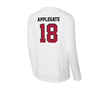 St. Joe's - NCAA Baseball : Carson Applegate - Activewear Long Sleeve T-Shirt-1