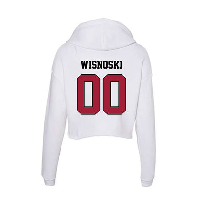 St. Joe's - NCAA Baseball : Gavin Wisnoski - Women's Crop Fleece Hoodie-1