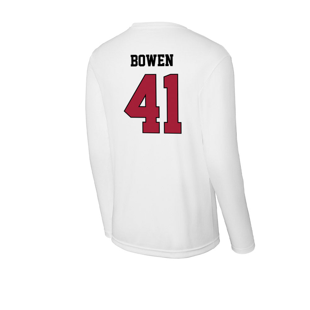 St. Joe's - NCAA Baseball : Ethan Bowen - Activewear Long Sleeve T-Shirt-1