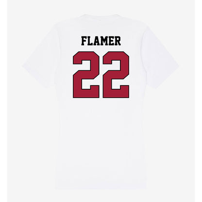 St. Joe's - NCAA Men's Basketball : Donovan Flamer - Women's V-Neck T-Shirt-1