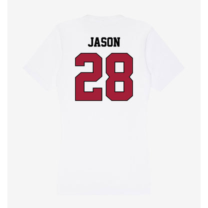 St. Joe's - NCAA Men's Lacrosse : Jesse Jason - Women's V-Neck T-Shirt-1