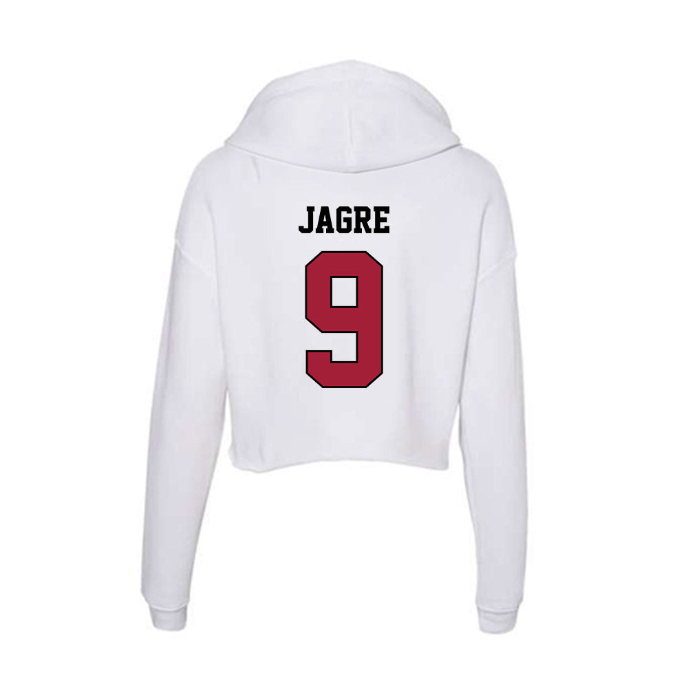 St. Joe's - NCAA Women's Basketball : Ebba Jagre - Women's Crop Fleece Hooded Sweatshirt-1
