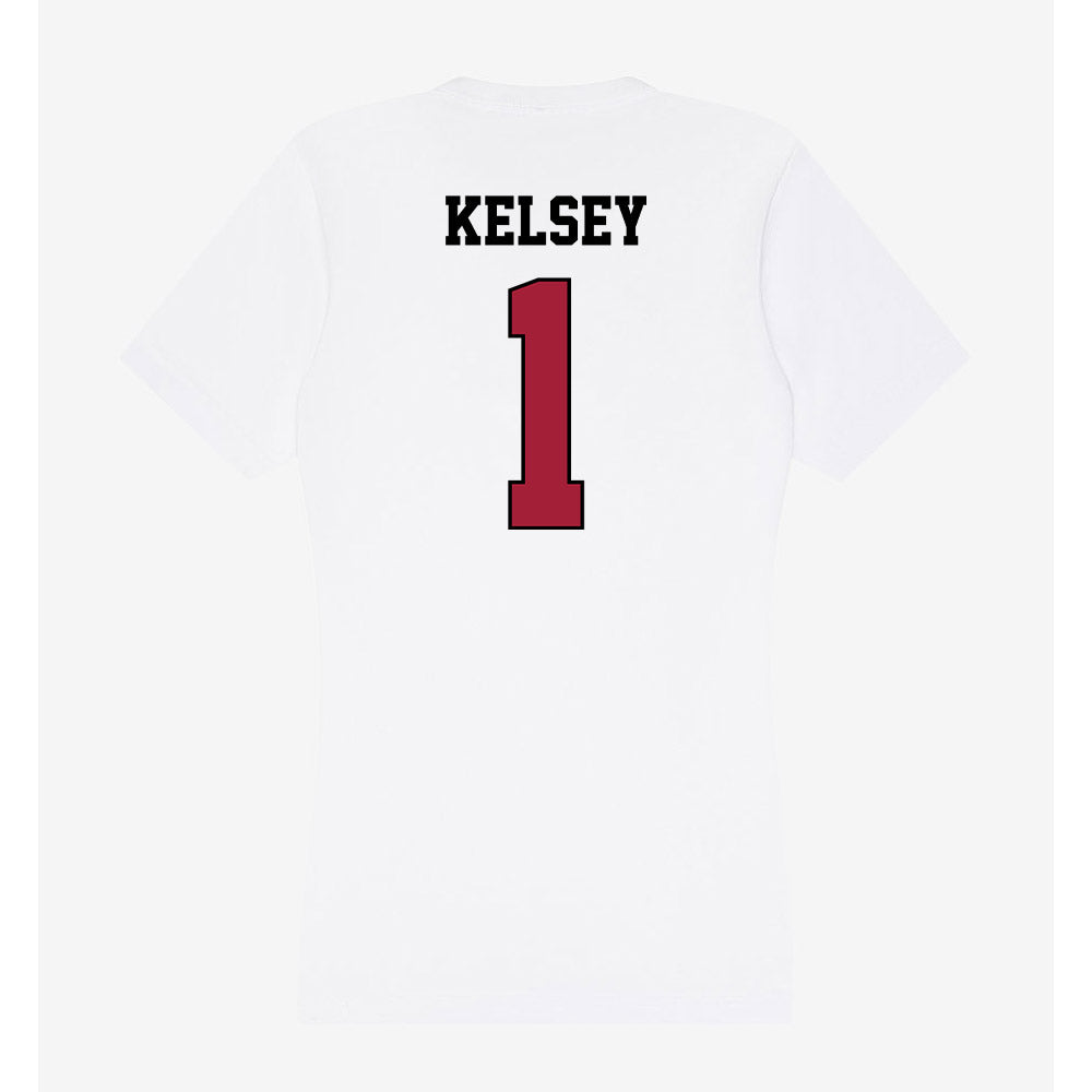 St. Joe's - NCAA Baseball : Alex Kelsey - Women's V-Neck T-Shirt-1