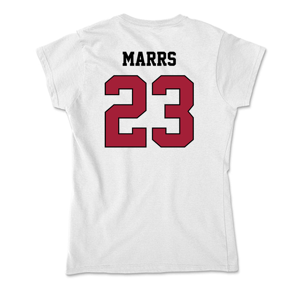 St. Joe's - NCAA Men's Basketball : Gavin Marrs - Soft Style Women’s T-Shirt-1