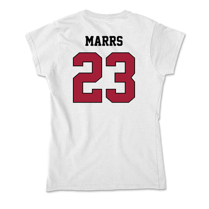 St. Joe's - NCAA Men's Basketball : Gavin Marrs - Soft Style Women’s T-Shirt-1