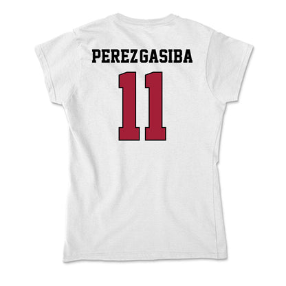 St. Joe's - NCAA Men's Soccer : Sebastian Perez-Gasiba - Soft Style Women’s T-Shirt-1