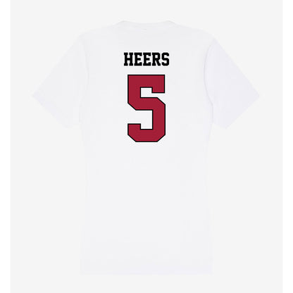 St. Joe's - NCAA Softball : Alivia Heers - Women's V-Neck T-Shirt-1