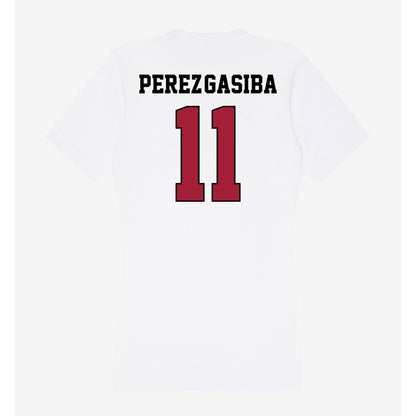 St. Joe's - NCAA Men's Soccer : Sebastian Perez-Gasiba - Women's V-Neck T-Shirt-1
