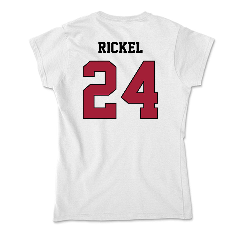 St. Joe's - NCAA Men's Lacrosse : Holden Rickel - Soft Style Women’s T-Shirt-1