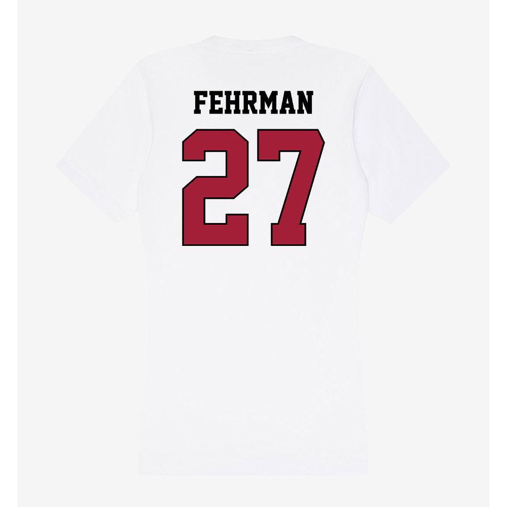 St. Joe's - NCAA Baseball : Cole Fehrman - Women's V-Neck T-Shirt-1