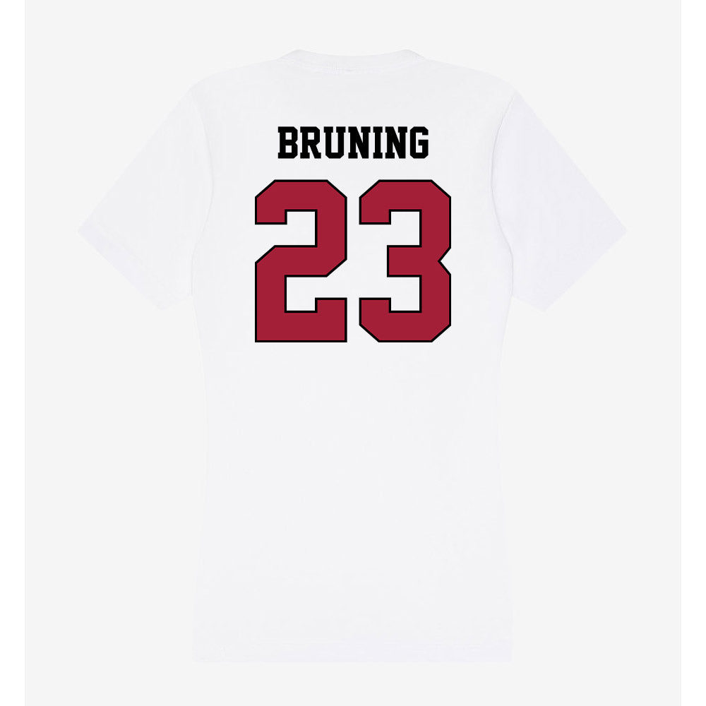 St. Joe's - NCAA Women's Field Hockey : Kiki Bruning - Women's V-Neck T-Shirt-1
