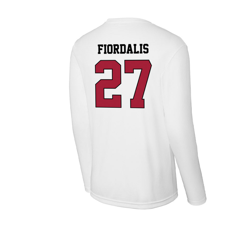 St. Joe's - NCAA Men's Lacrosse : Jack Fiordalis - Activewear Long Sleeve T-Shirt-1